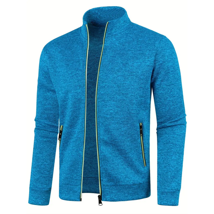 Kasper™ – Klassische Strickjacke mit Reissverschluss