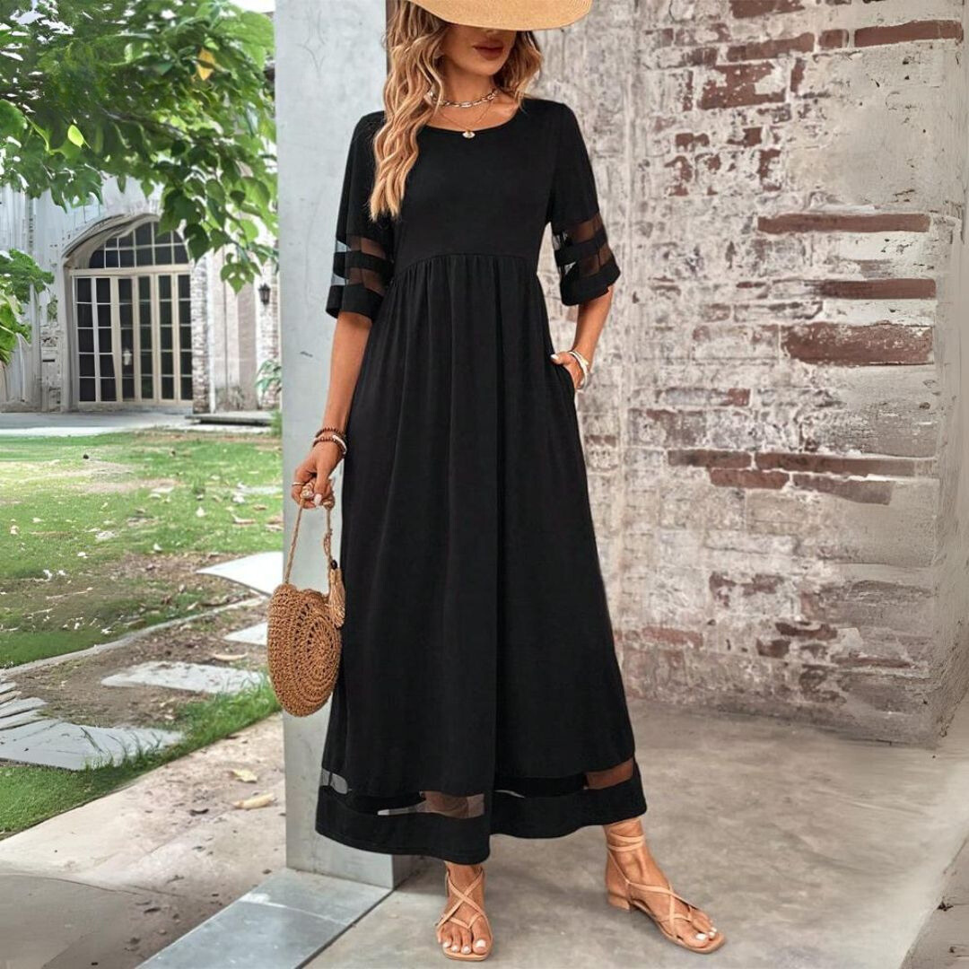 Beth | Figurbetontes, bauchglättendes Midikleid