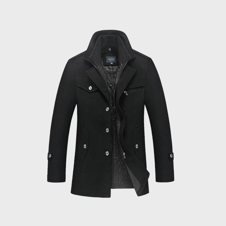 Andrew – Klassischer Woll-Peacoat