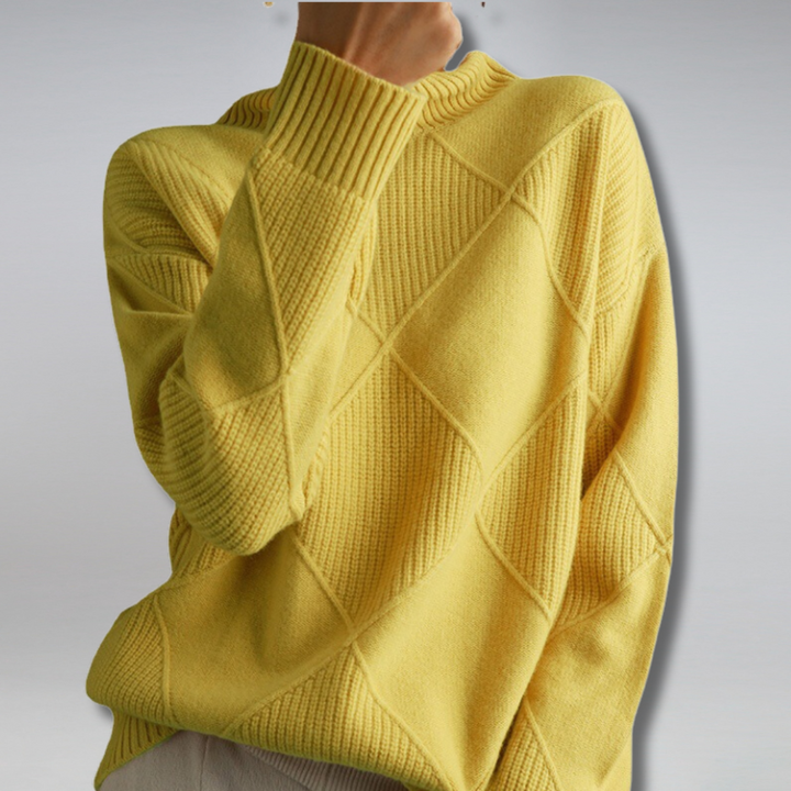 Amalia - Rollkragenpullover aus weichem Kaschmir
