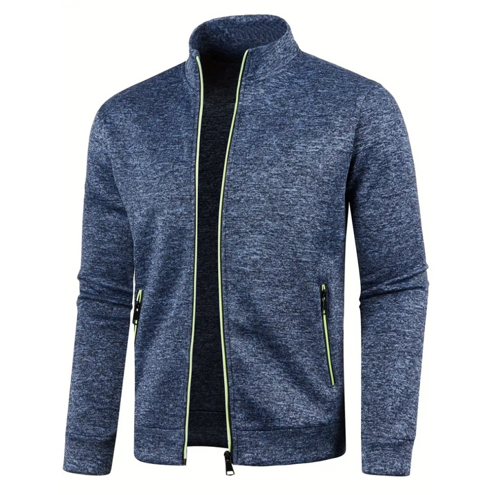 Kasper™ – Klassische Strickjacke mit Reissverschluss