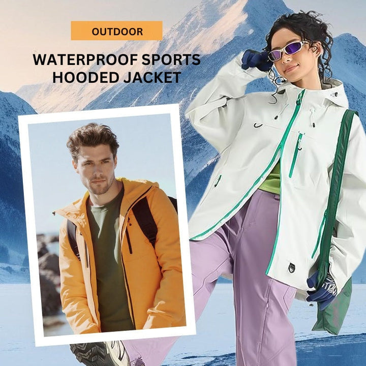 Jacob – Wasserdichte Jacke mit Reissverschluss
