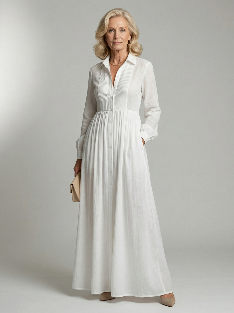 Lioren | Maxikleid „Soft Flow“