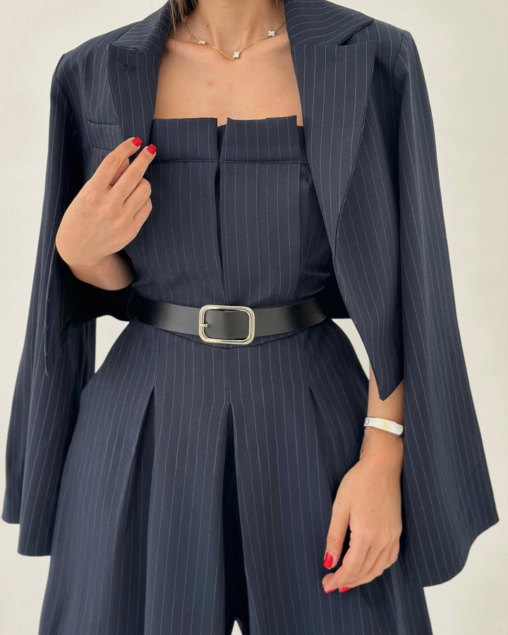 Eclat™ -Ensemble Femme Bustier + Veste – Style Élégant &amp; Tendance