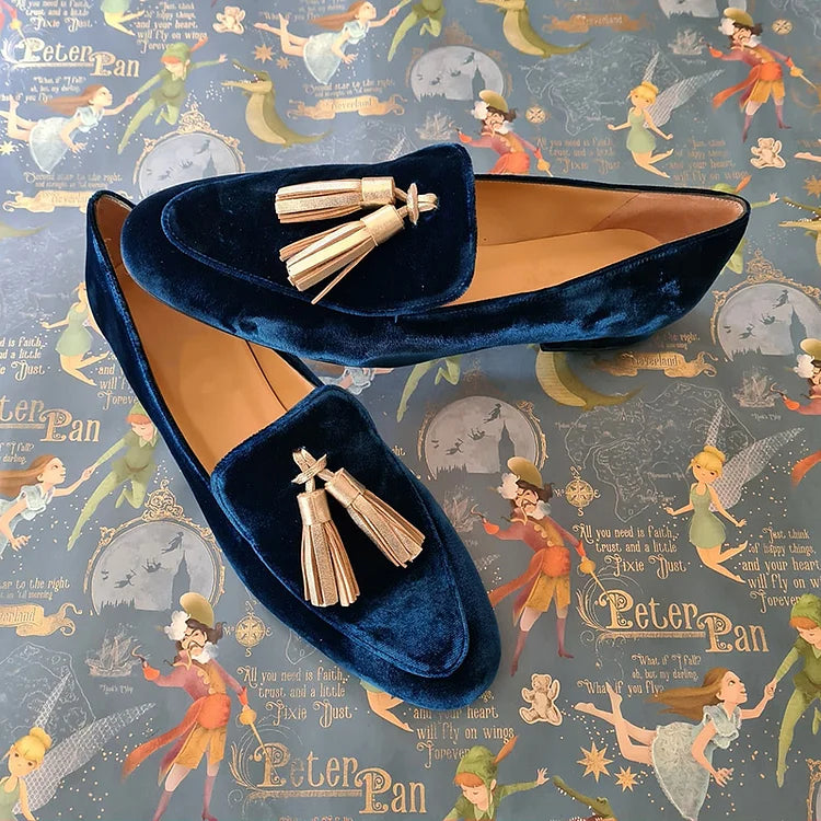 Reem™ | Luxe Slip-On Loafers mit Quaste