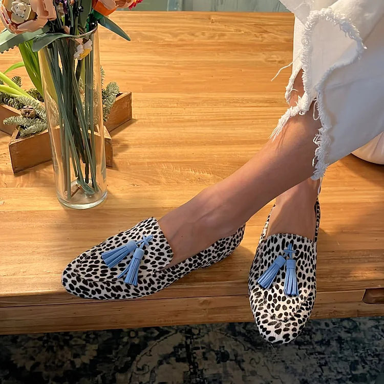 Ellah™ | Safari-inspirierte Loafer mit Quasten