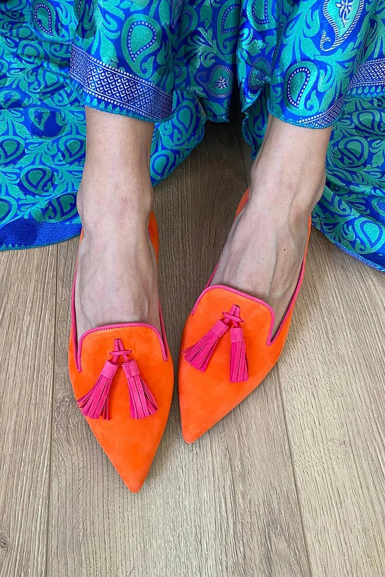 Amelie™ | Loafers mit Quaste