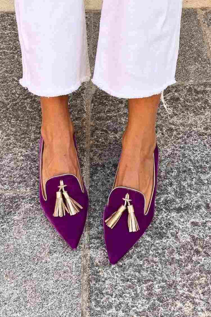 Amelie™ | Loafers mit Quaste