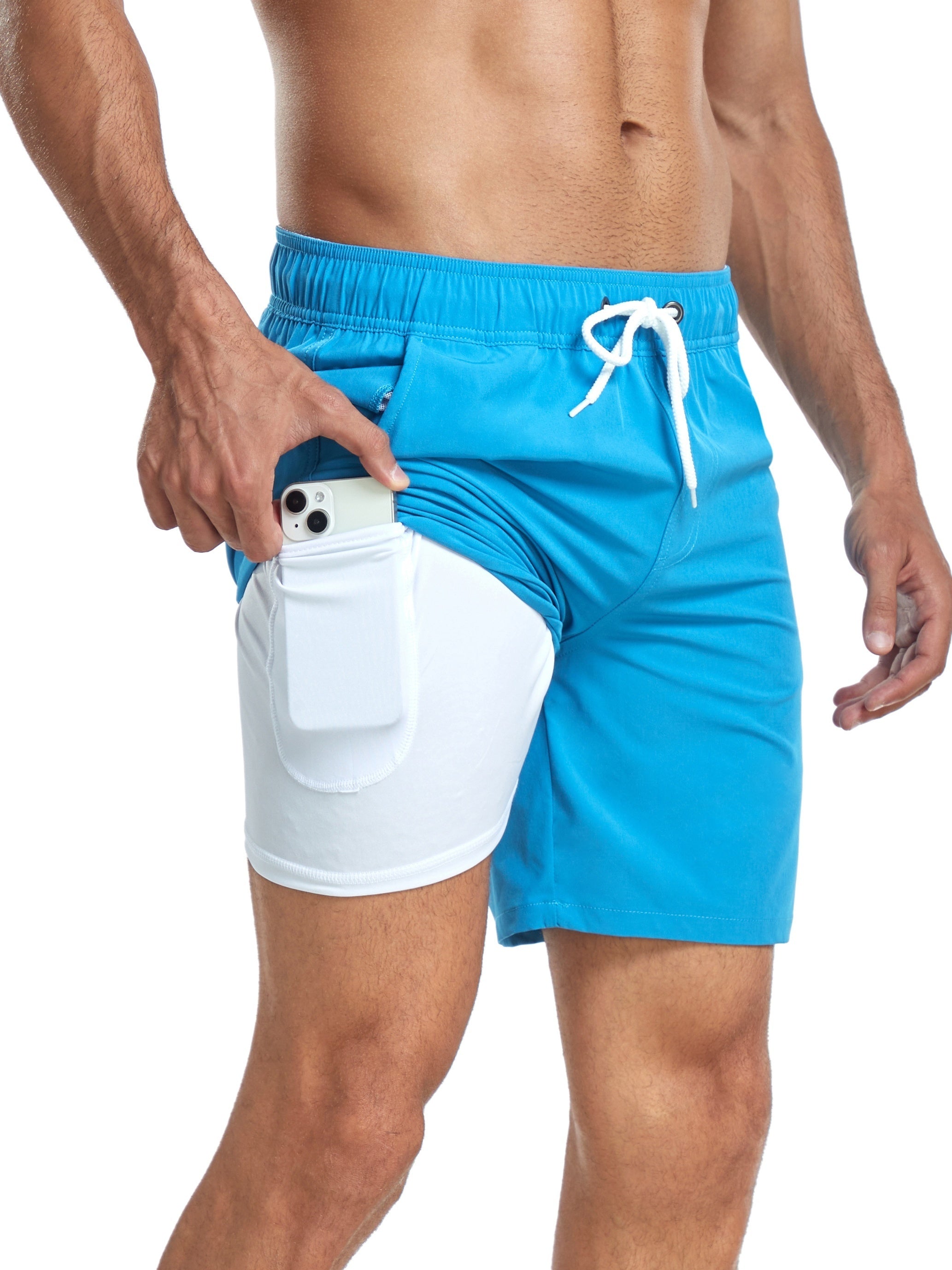 David – Stilvolle Schwimmshorts mit Taschen