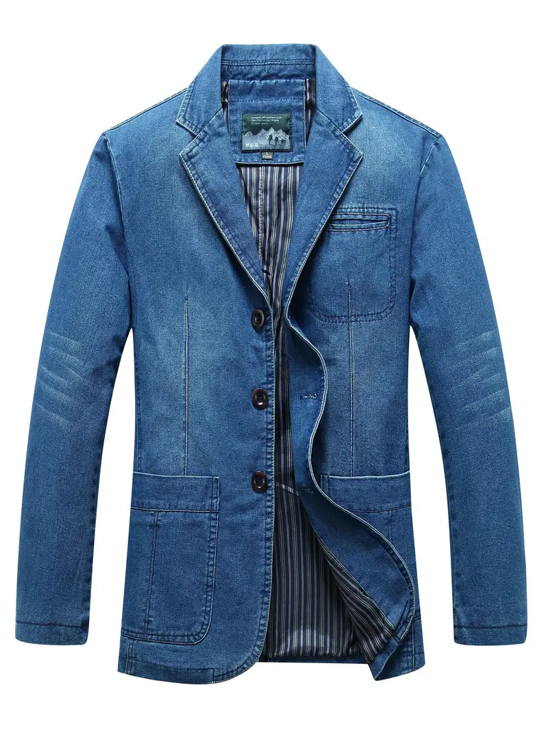 OSWIN I DENIM BLAZER
