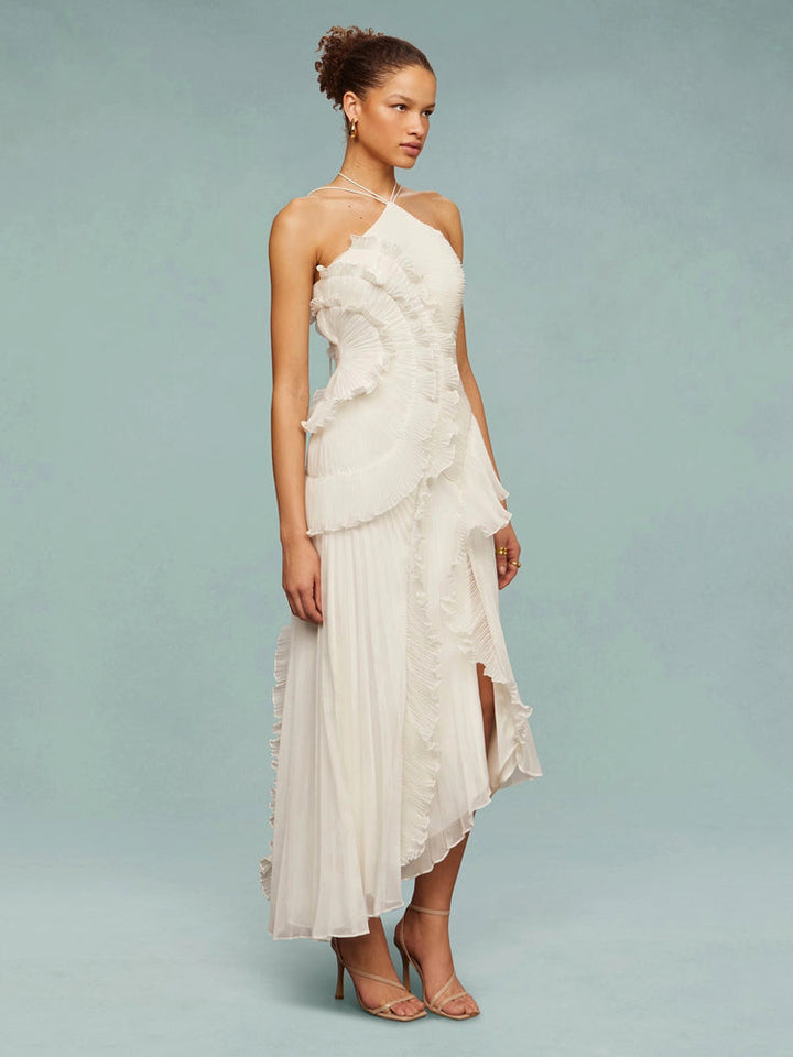 Seraphina™ | Ocean Whirlpool Maxikleid