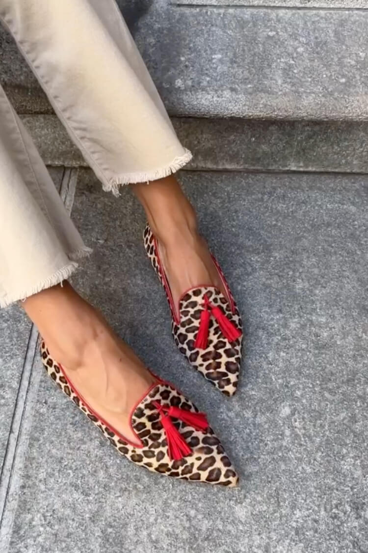 Bar™ | Luxe Safari Leopard Loafers