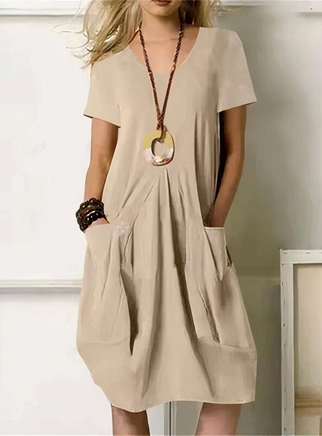Oriane™ | Fließendes, lässiges Maxikleid