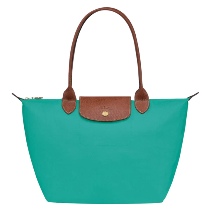 | Große Le Pliage Tasche, Türkis