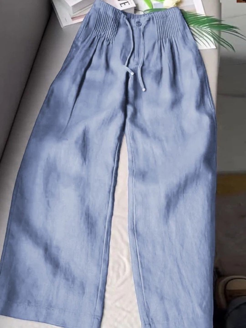 Steph | Relaxed Fit Hose mit weitem Bein