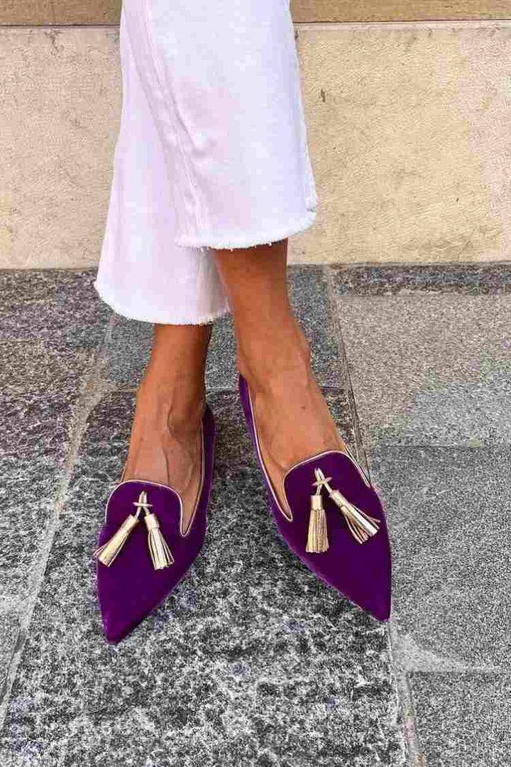 Amelie™ | Loafers mit Quaste