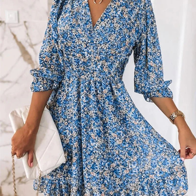 Keely | Elegantes Blumenkleid