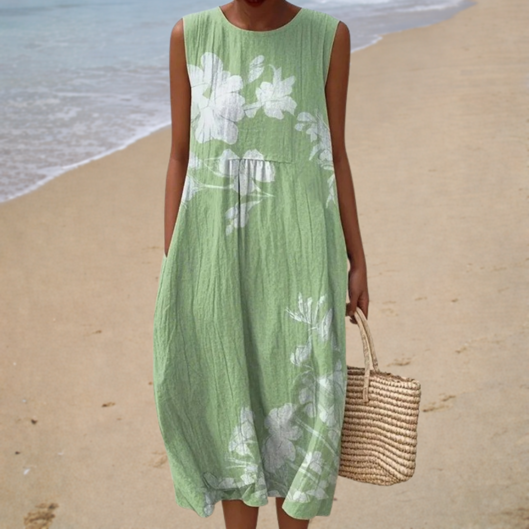 Marion | Midikleid Natural