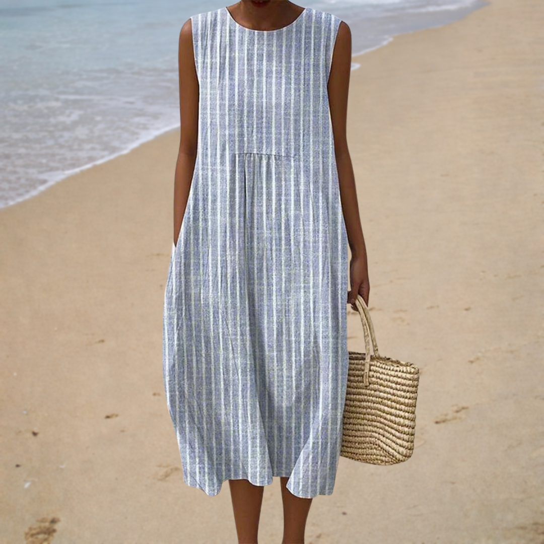 Anaïs | Gestreiftes Strandkleid