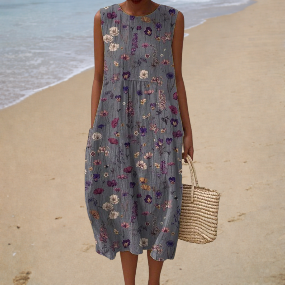 Geneviève | Midikleid im Landhausstil