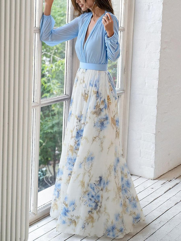 Penelope™ | Florales Maxikleid