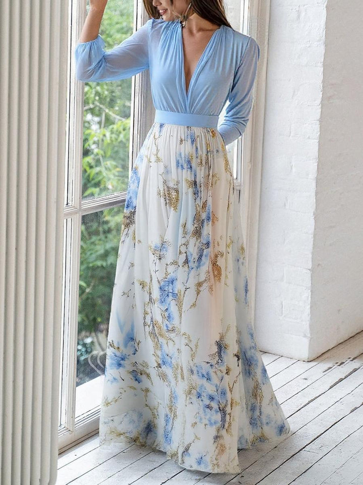 Harper | Maxikleid mit floralem Print