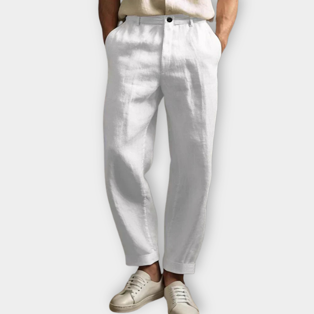Felix – Casual Leinenhose für Herren