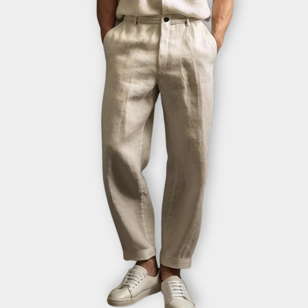 Felix – Casual Leinenhose für Herren