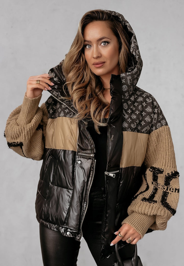 Mayce™ | Patchwork-Pufferjacke