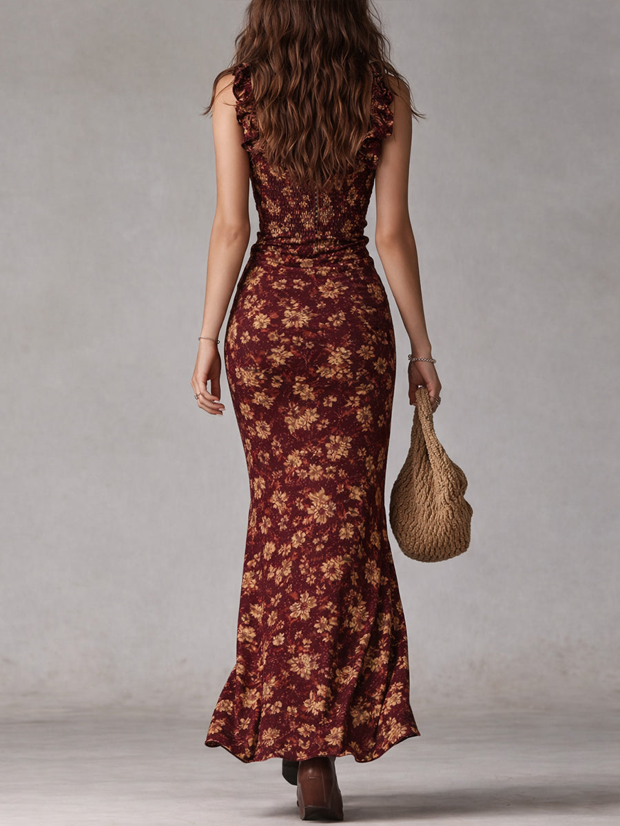Eleganter langer Retro-Look