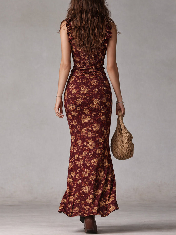 Eleganter langer Retro-Look