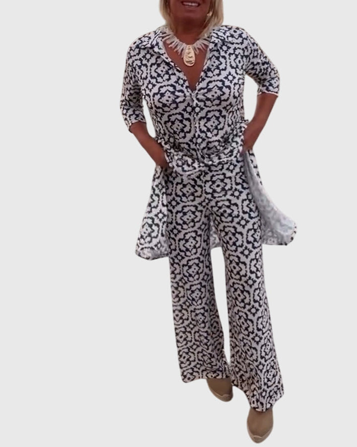 Gabriella™ | Elegantes zweiteiliges Vintage-Set