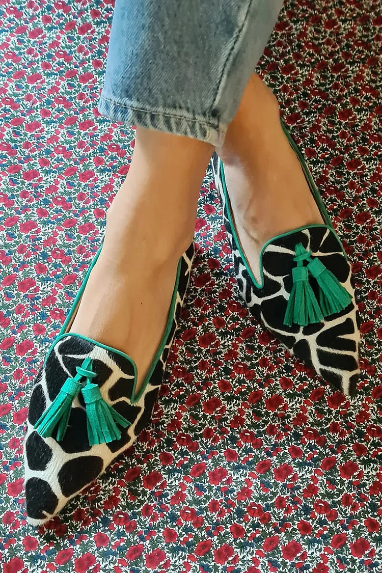 Nili™ | Verspielter Chic Loafer mit Quaste