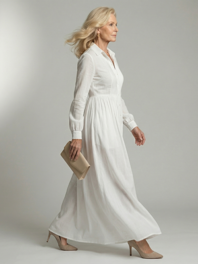 Lioren | Maxikleid „Soft Flow“