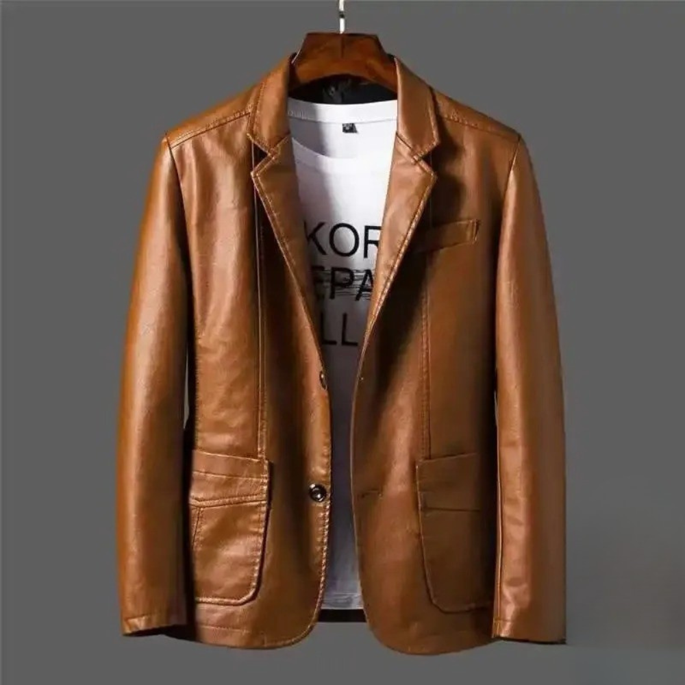 Enzo® | Premium-Lederjacke