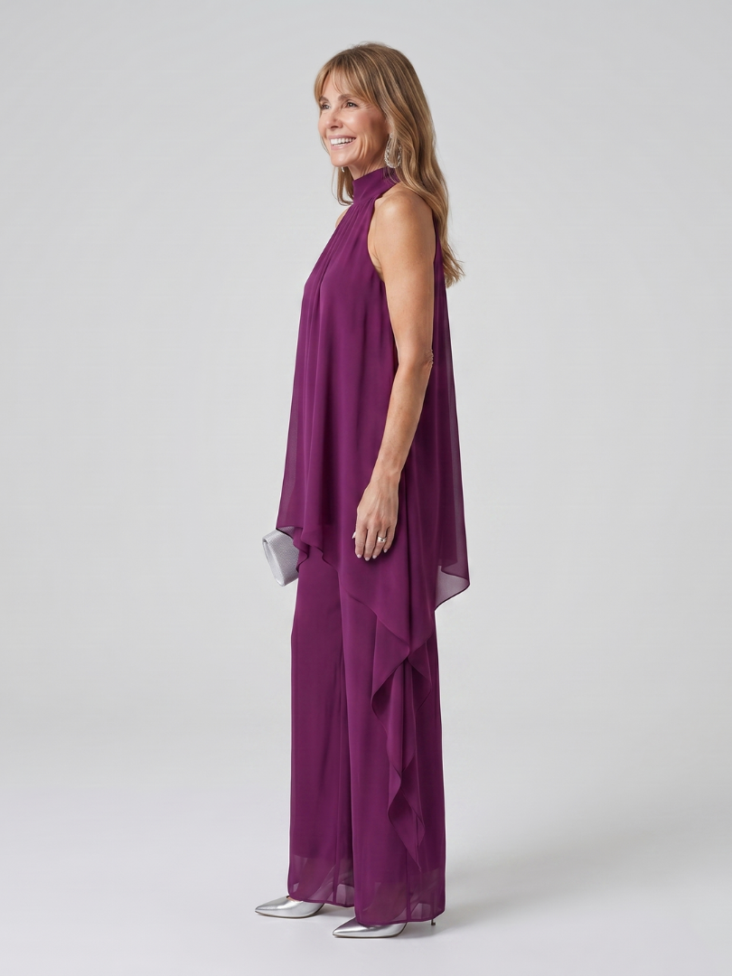 Bearim | Asymmetrisches Tunika-Set mit Neckholder