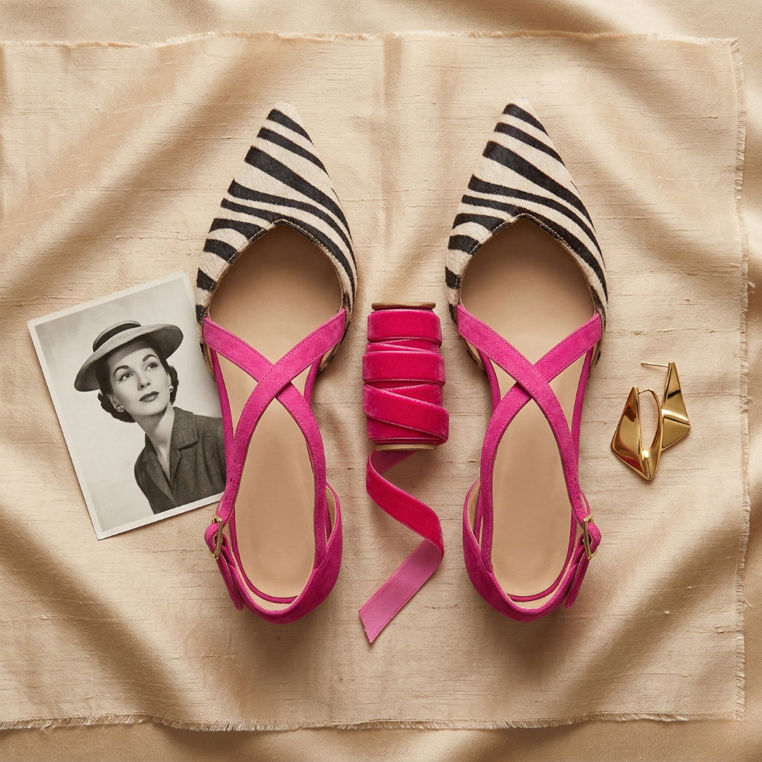 Fern - Ballettschuhe mit Riemen