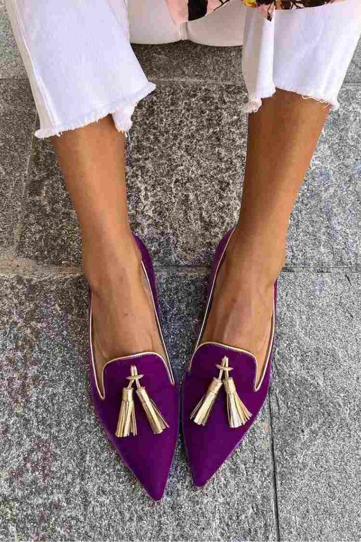 Amelie™ | Loafers mit Quaste