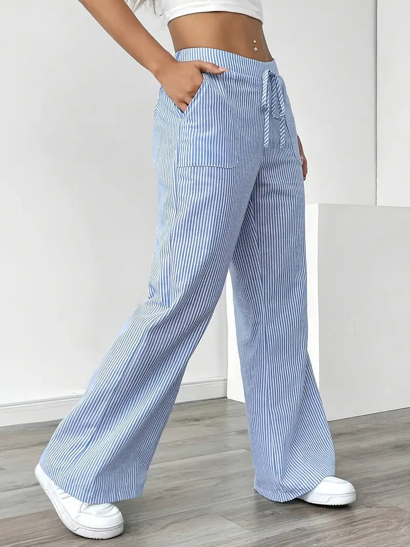 Elise™ Lässige gestreifte Hose