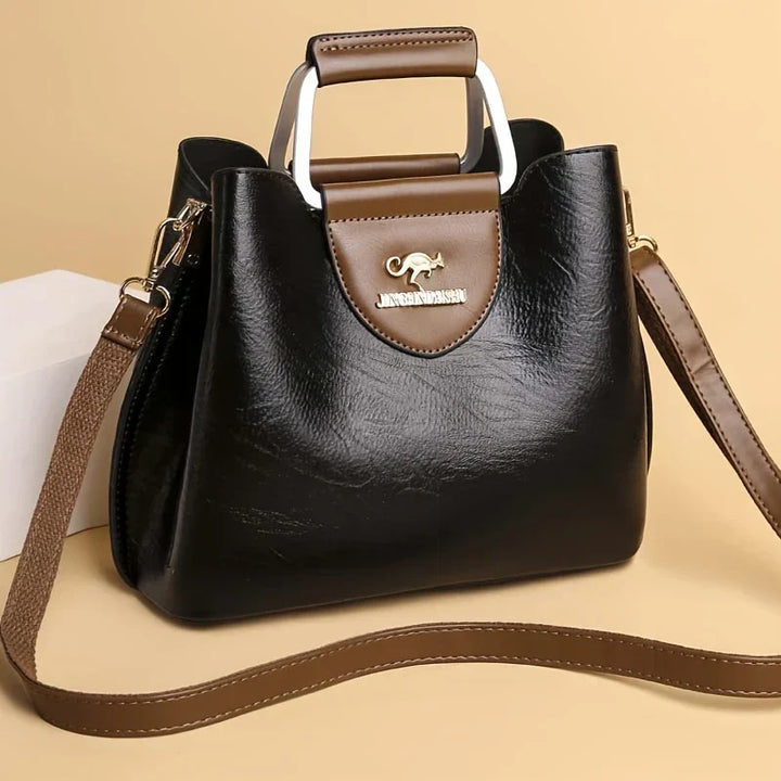 Isabella - Schicke Bucket Bag aus Leder