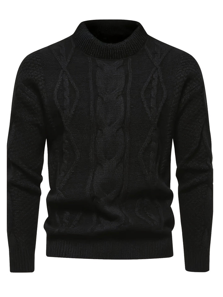 Kalisto – Lässiger Strickpullover mit Langarm