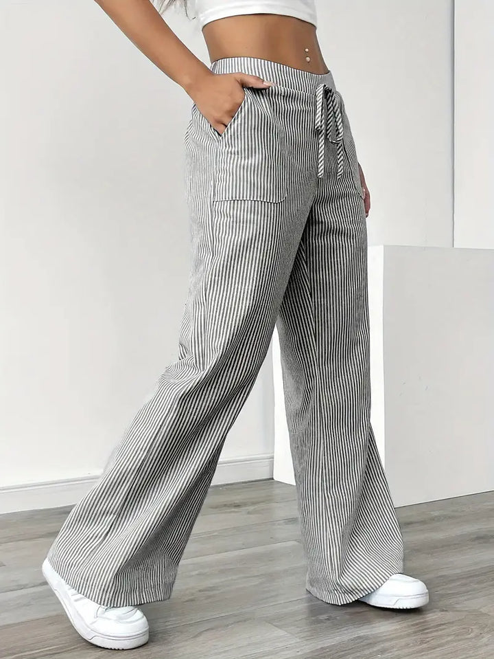 Elise™ Lässige gestreifte Hose