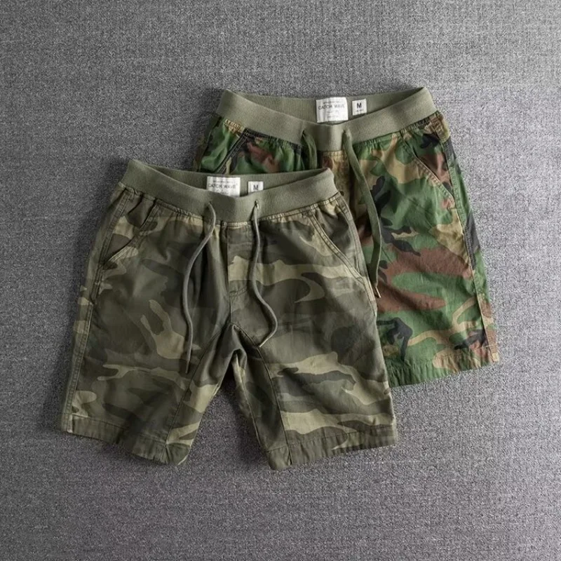 Maximilian – Legere Armee-Shorts für Herren