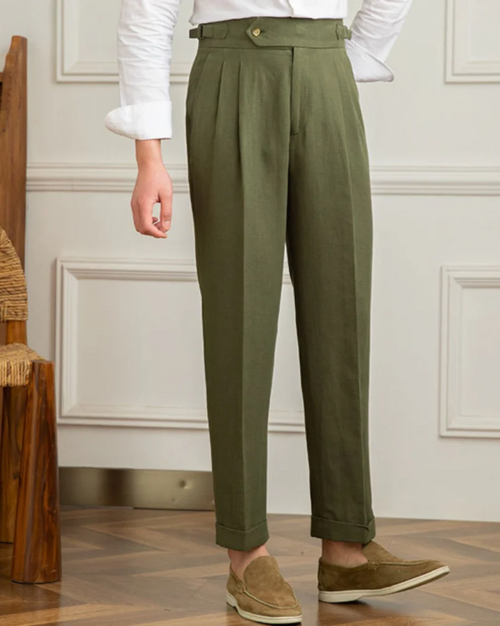 Elias – Elegante Leinenhose für Bali