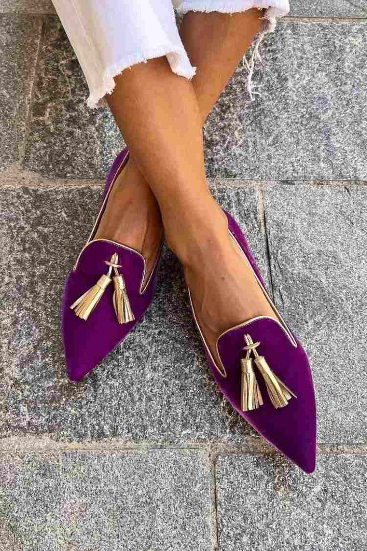 Amelie™ | Loafers mit Quaste
