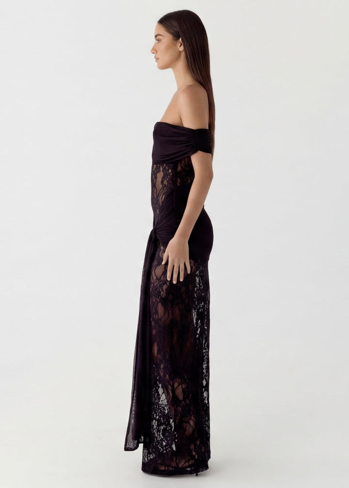 ARIA | Spitzenkleid Maxi