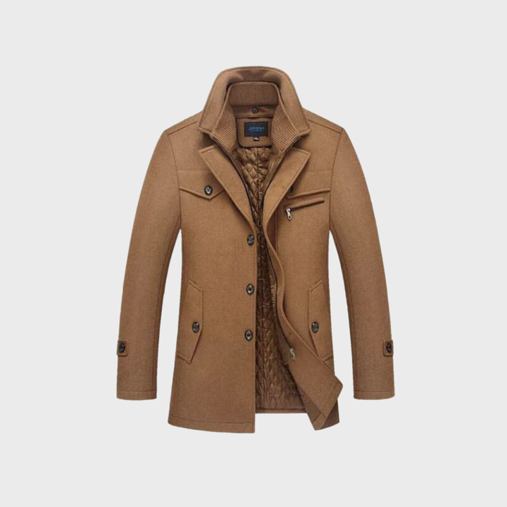 Andrew – Klassischer Woll-Peacoat