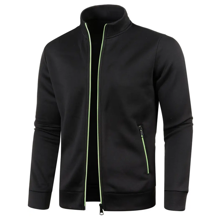 Kasper™ – Klassische Strickjacke mit Reissverschluss