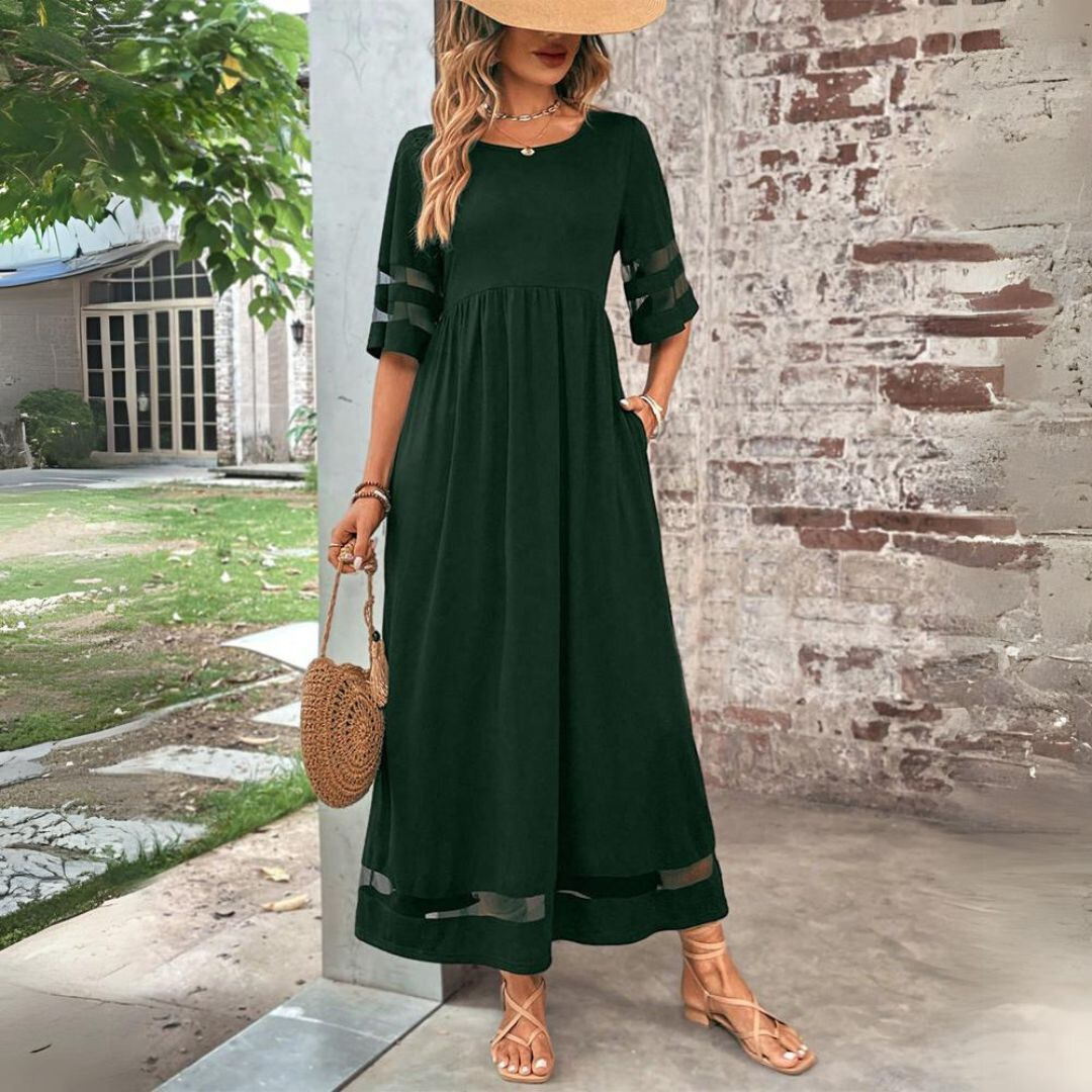 Beth | Figurbetontes, bauchglättendes Midikleid