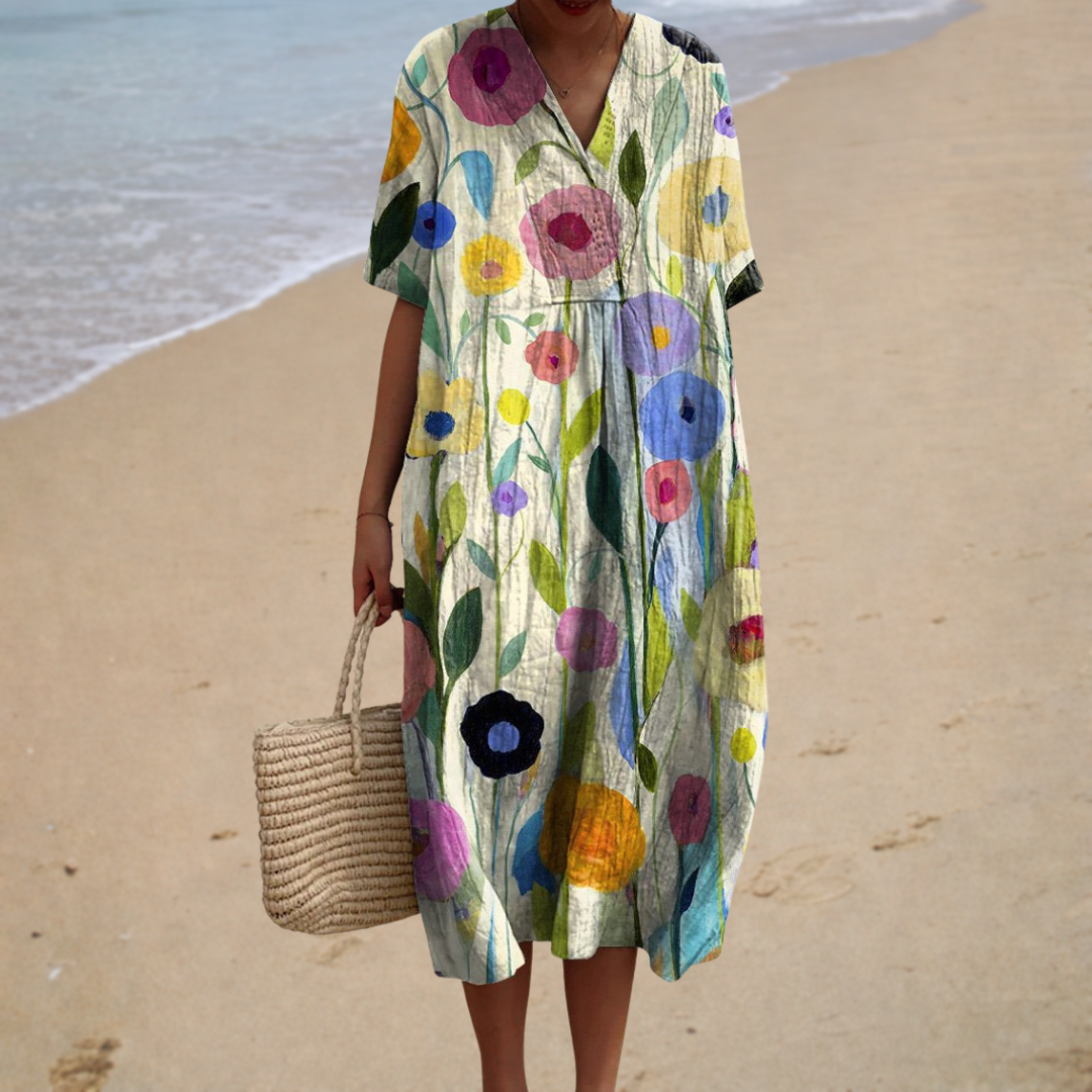 Hortense | Bohemian Long Dress